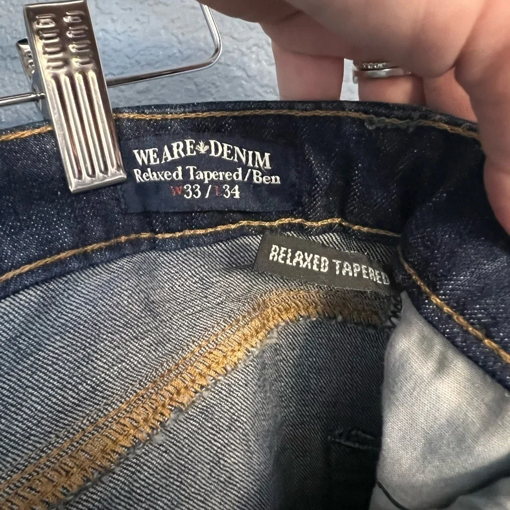 Buffalo David Bitton Indigo Straight Jeans